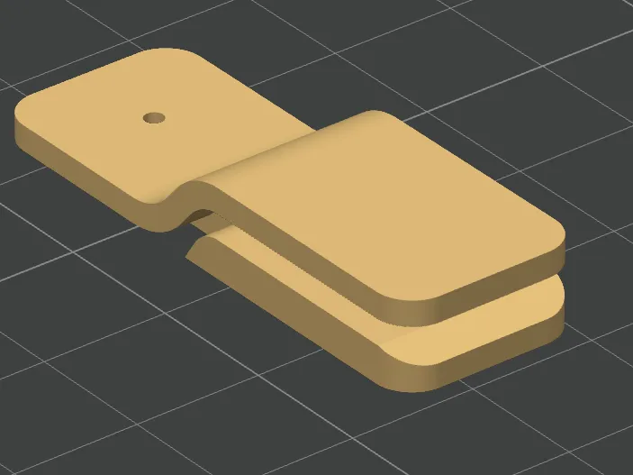 Wall mount paper clip