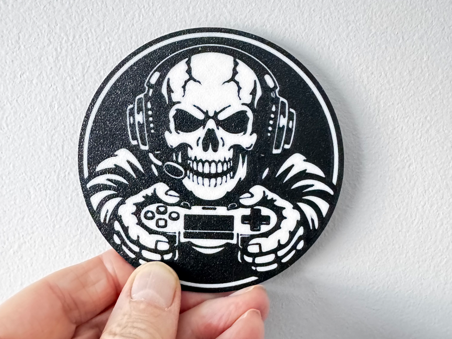 Skull Gamer Controller Coaster