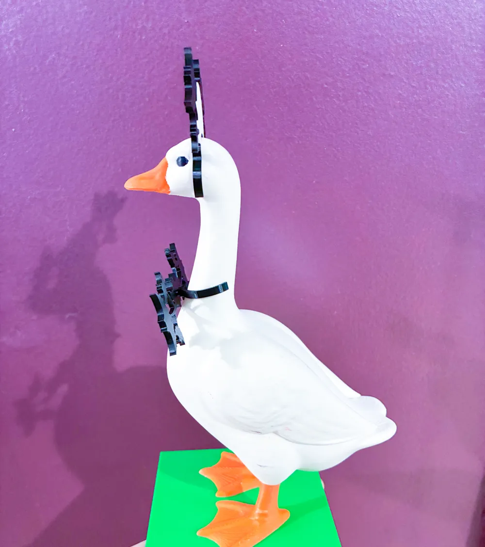 Bats and Moon Headband and Bow Tie Desk Goose Gear - Free 3D Print ...