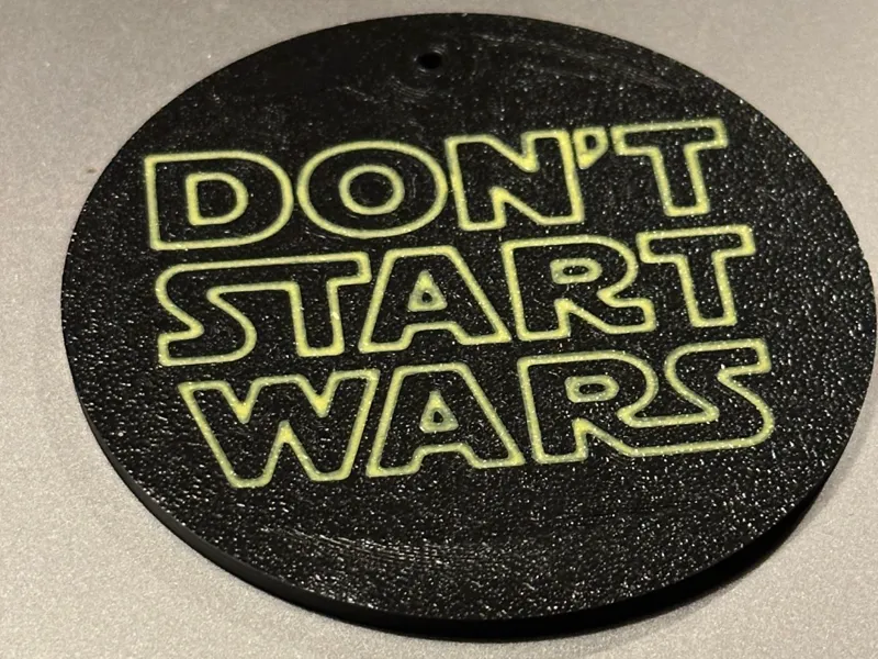 Don't start wars (Star Wars inspired)