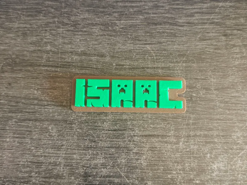 Isaac iman nevera Minecraft personalizado