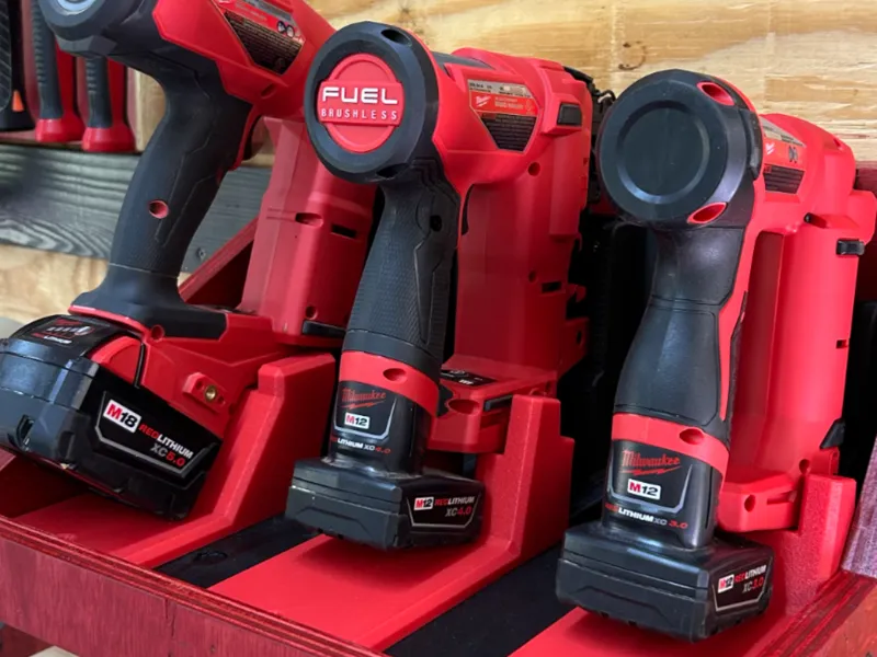 Milwaukee M12 18 Gauge Compact Brad Nailer Holder
