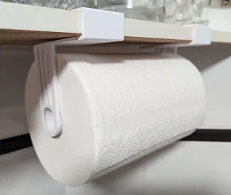 XL Paper Towel Holder (140mm diameter, 18mm shelf)