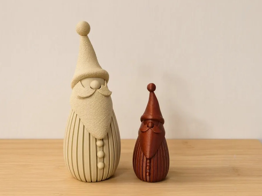 Christmas Scandi LED Santa Figur - 1