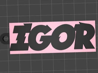 Tyler The Creator Igor Keychain