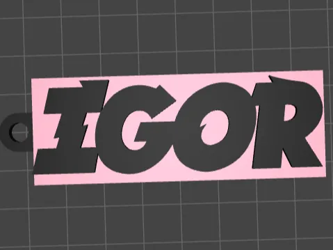 Tyler The Creator Igor Keychain 