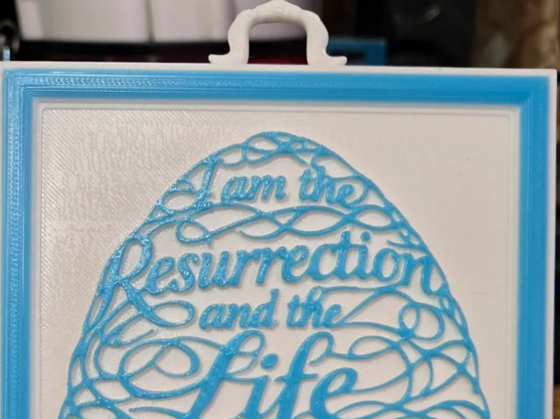 Easter plaque
