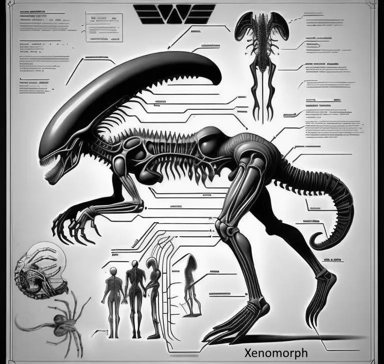 Xenomorph diagram