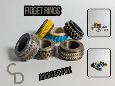 Fidget Rings - The Addictive EDC Collection