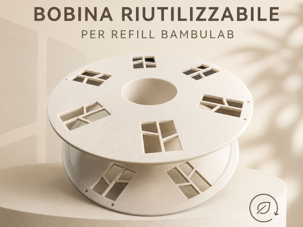 bobina per refill bambulab con logo