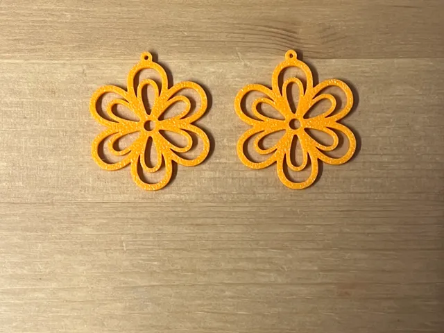 flower earrings