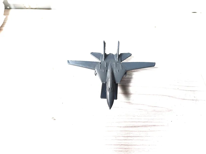 美国F-14“雄猫”战斗机，带展示架