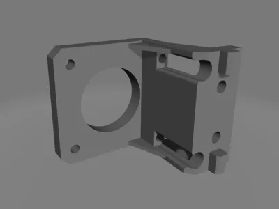 Mounting Bracket for NEMA17 Motor on Profile 20x20