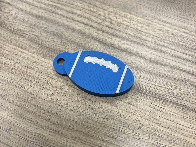Football Key Chain