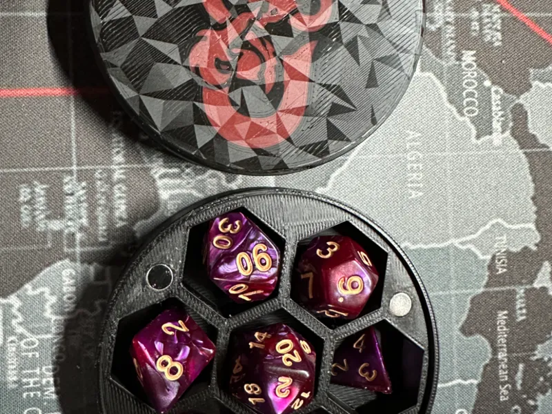 Caja de Dados D&D