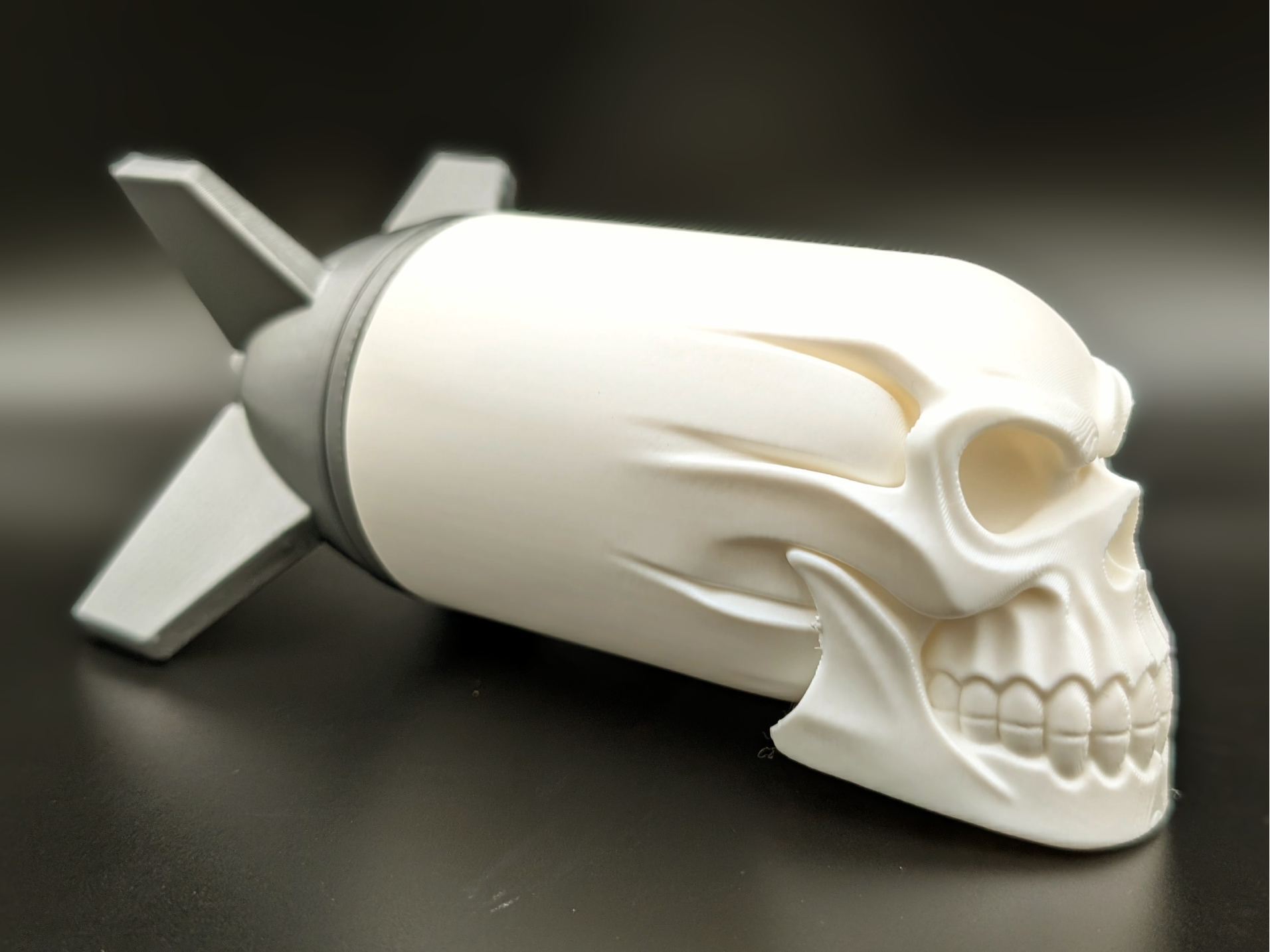 Skull Nuke - Dark Shelf Decor 