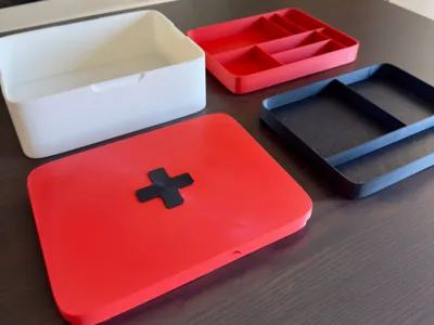 Modular First Aid Kit Organizer & Removable Tray