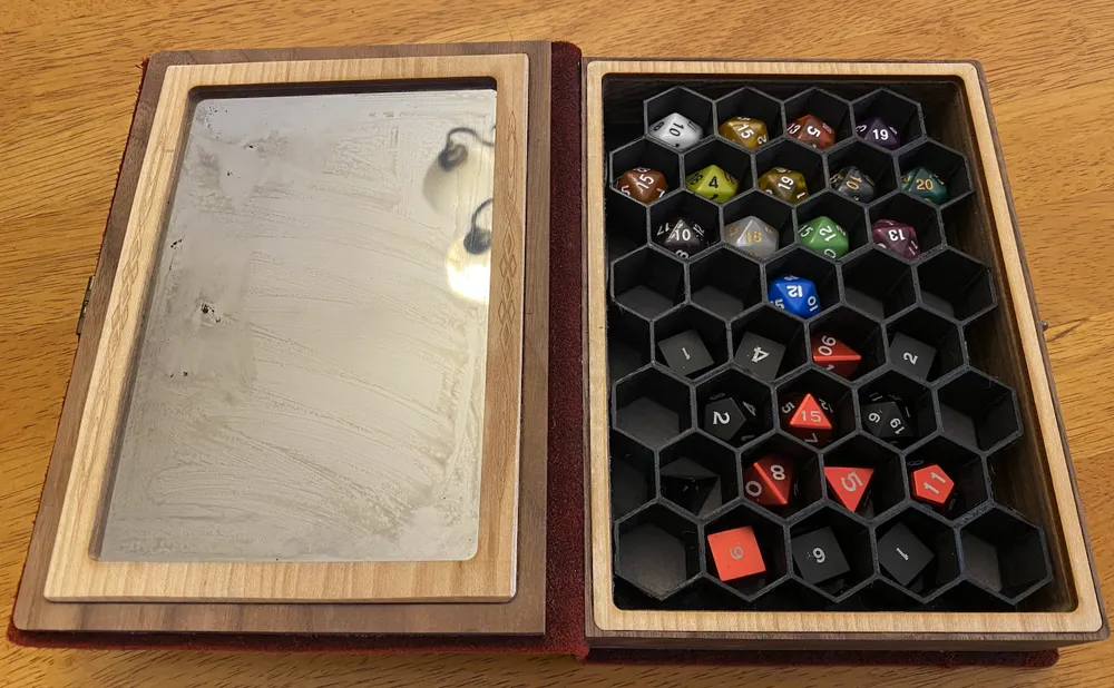 Elderwood Academy Spellbook Box Insert for 36 Dice by