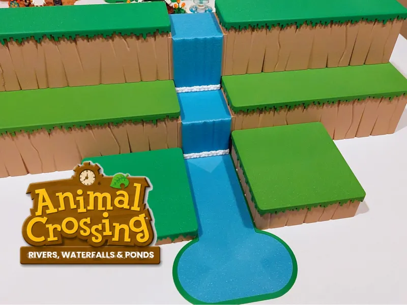 Animal Crossing Rivers, Waterfalls, & Ponds