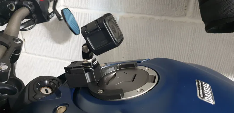 Go pro tank mount for CBR650R and CB650R (83.5mm hole centres)