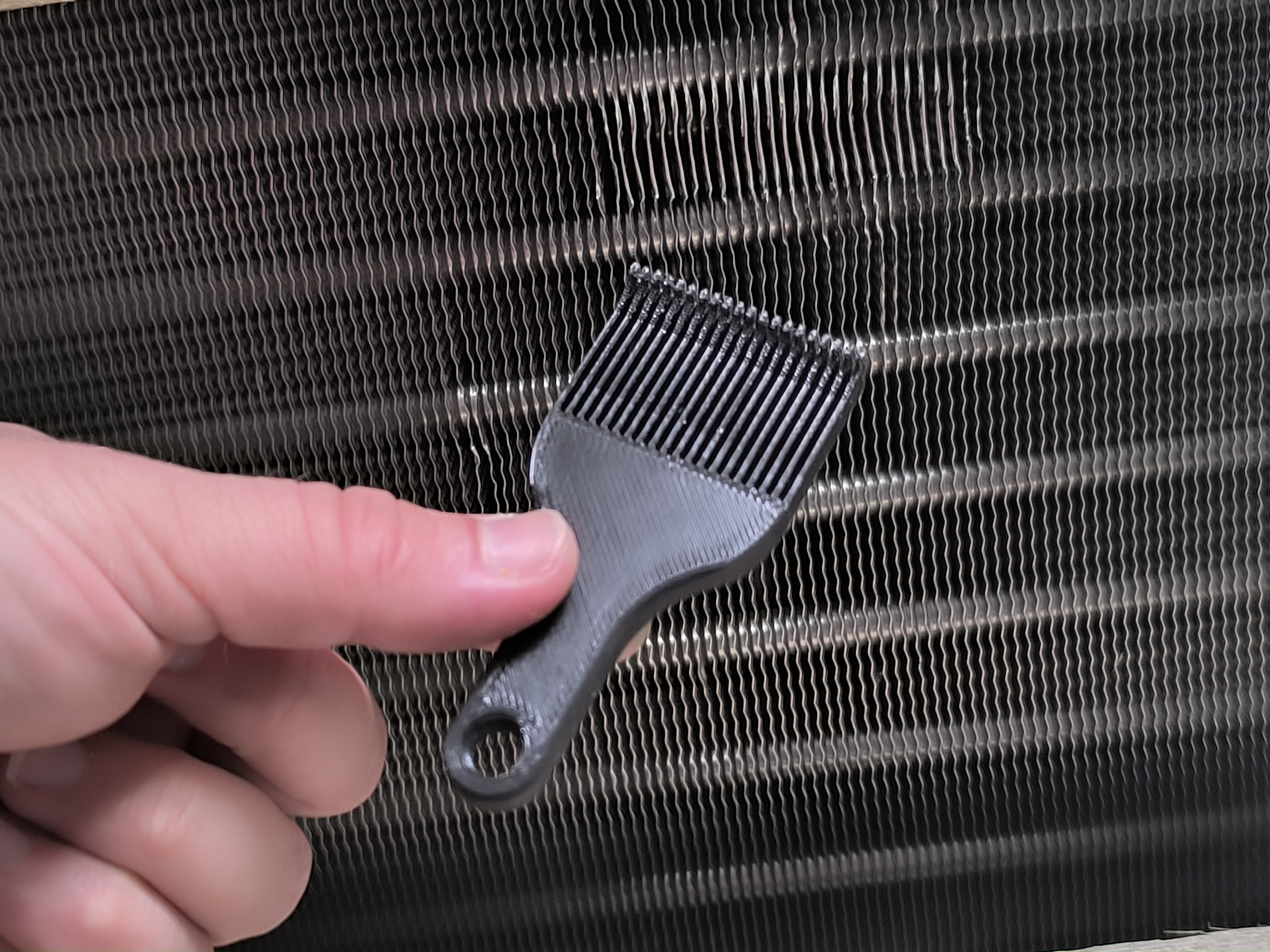 Radiator Fin Straightener and Cleaner Heat Pump AC - 1