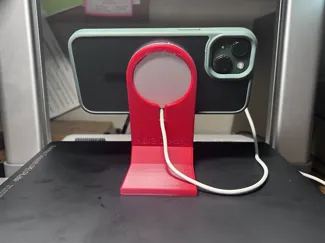 Simple Magsafe phone stand.