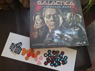 Battlestar Galactica Board Game Expansion Tokens