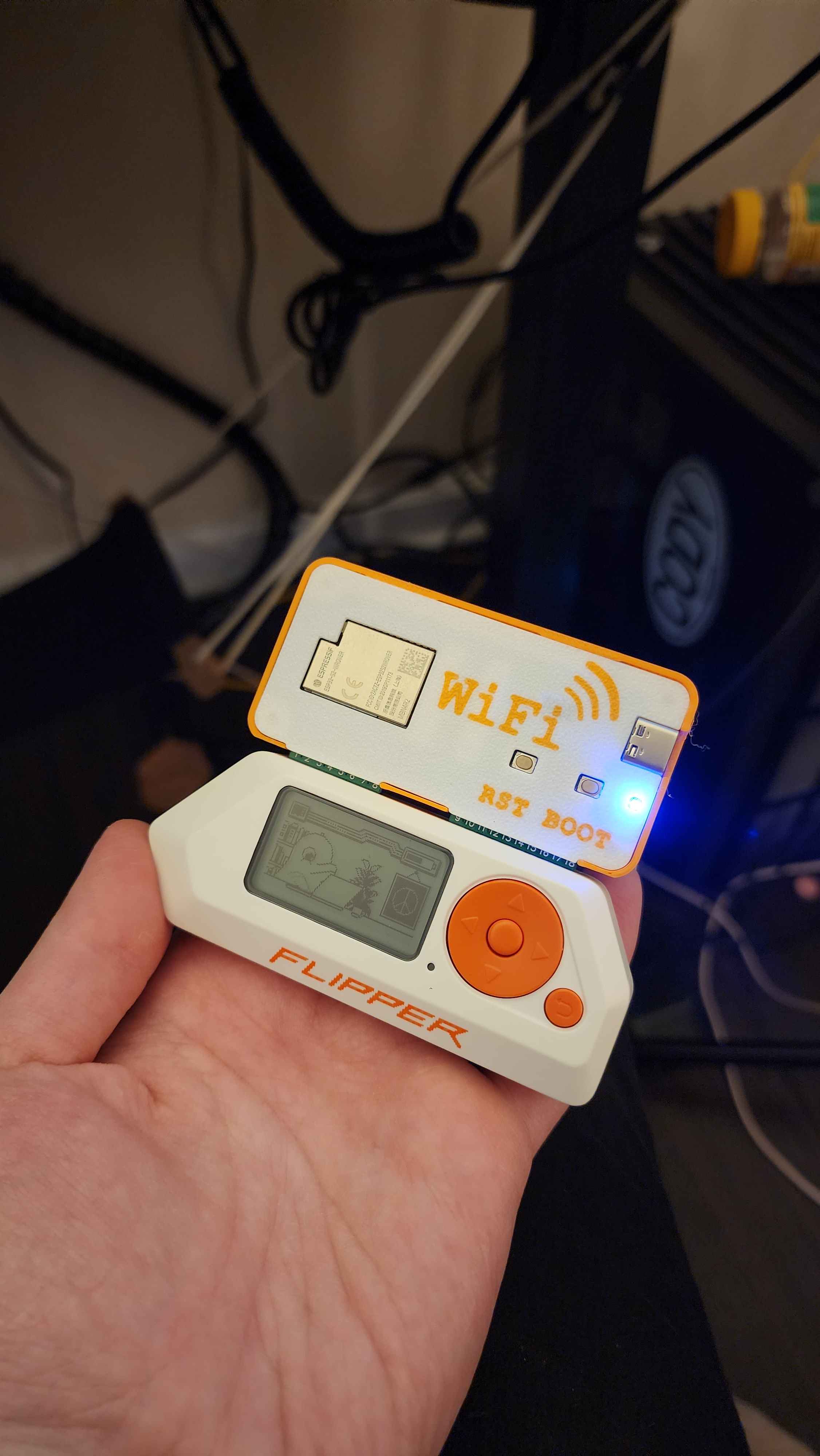 Miniatura 2 do modelo 3D Flipper Zero Wi-Fi Module Case v1.1