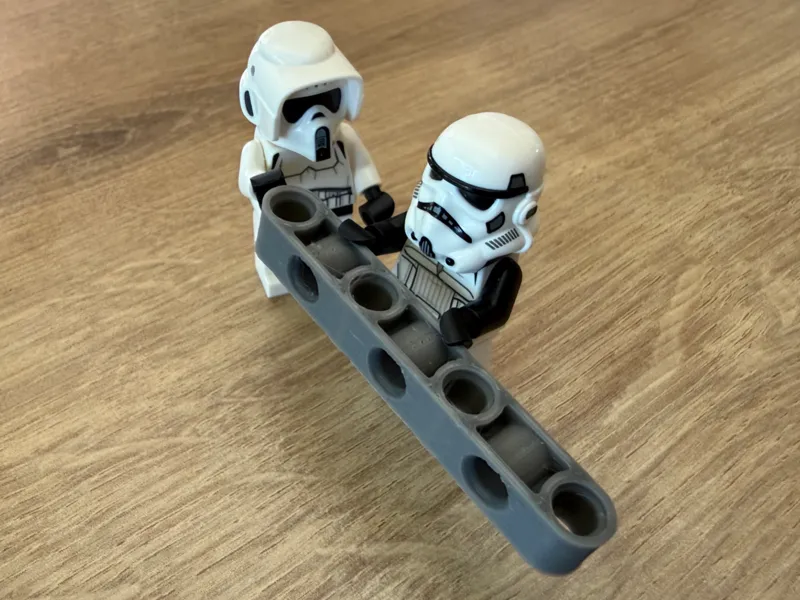 x7 Technical Beam with Alternating Holes