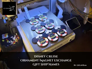 Disney Cruise Ornament Exchange - All Versions*