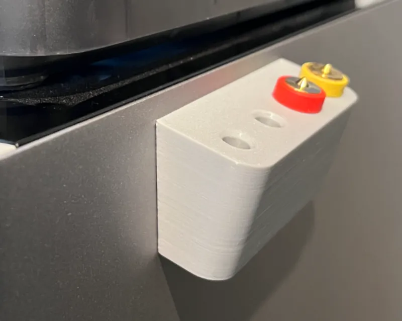 E3D rapid Revo Nozzle holder magnetic storage