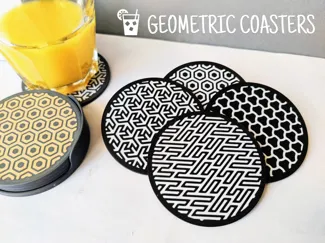 GEOMETRIC COASTERS