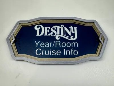 Disney Destiny Stateroom Magnet