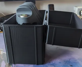 Box für Phonak Roger Pass Around und Zubehör