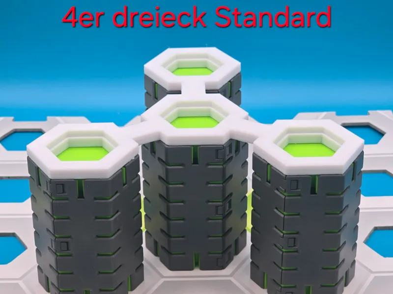 Gravitrax Balkon Standard Dreieck 4er