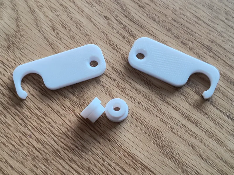 Small hook, door lock