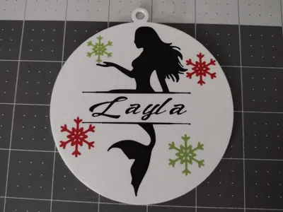 Mermaid Ornament. 