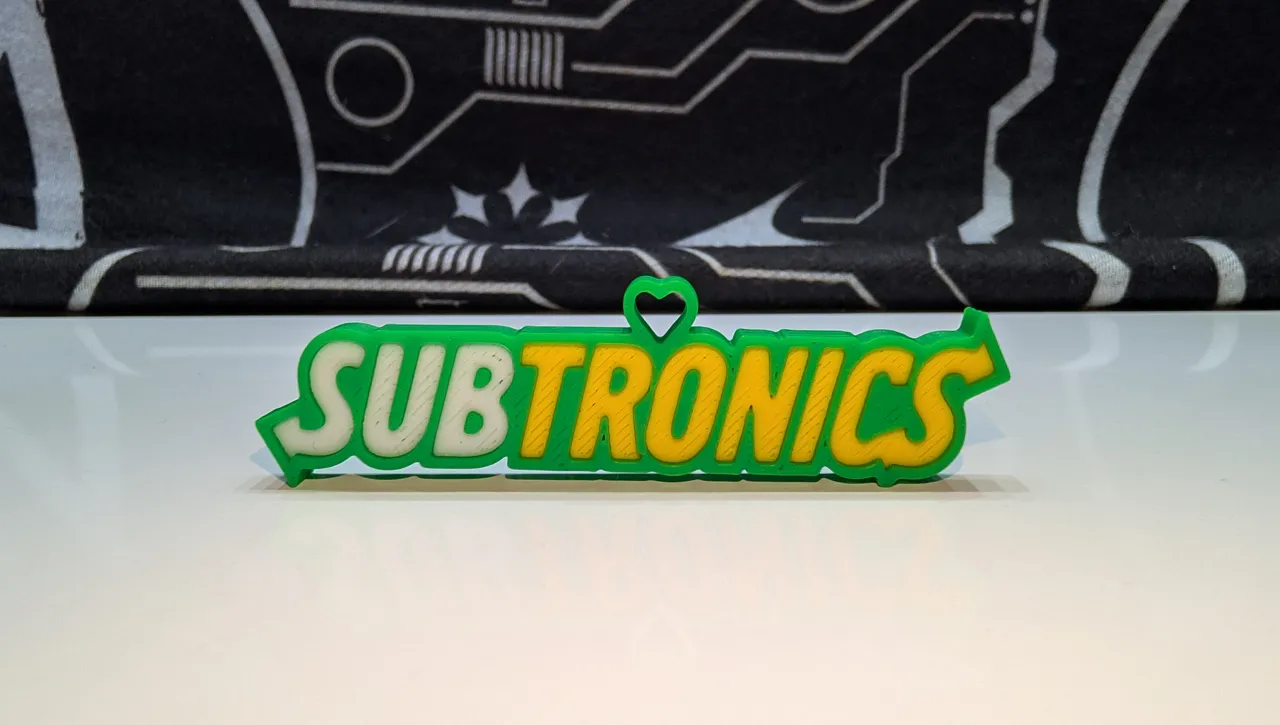 Subtronics "Subway Logo" Custom Pendant / Keychain view 4