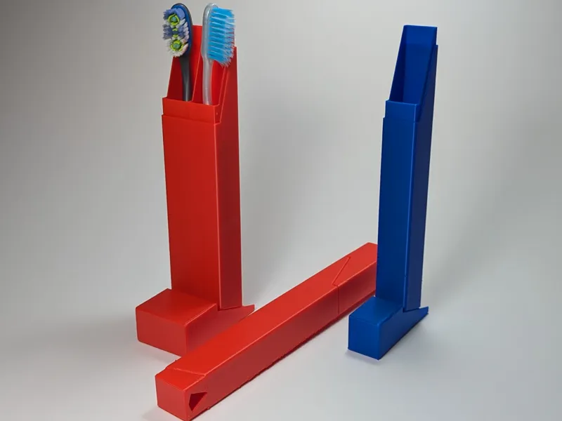 Travel case for toothbrush