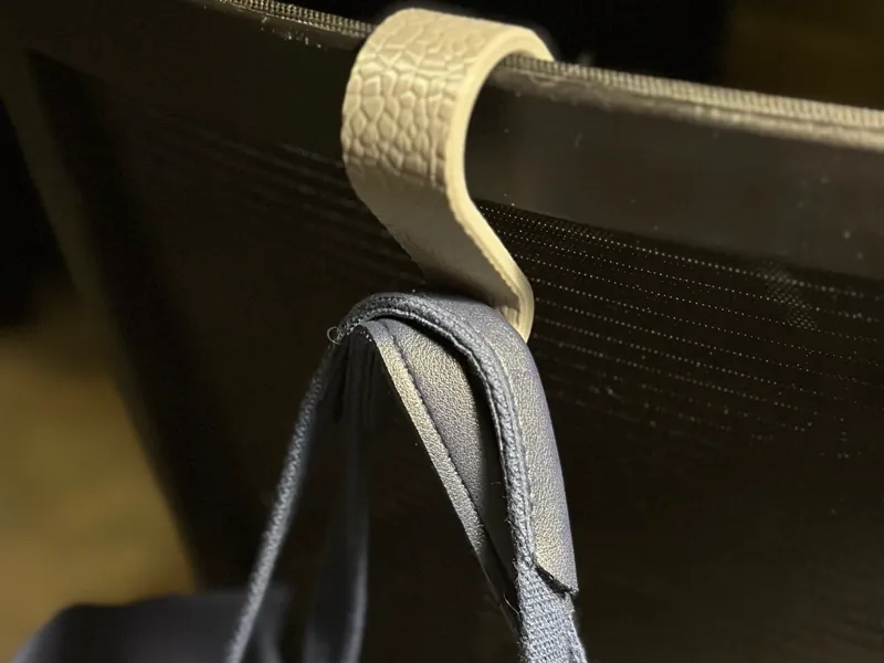 Over Chair Bag Hook (with Texture)