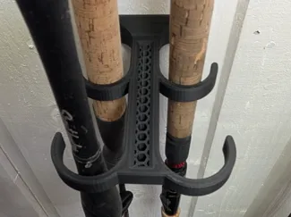 Fishing Rod Ceiling Hanger for 4 rods -Very sturdy