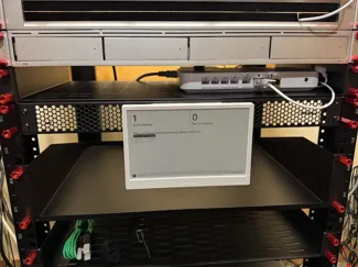 TRMNL Minimalist Mount for 19" Rack Blank Plate