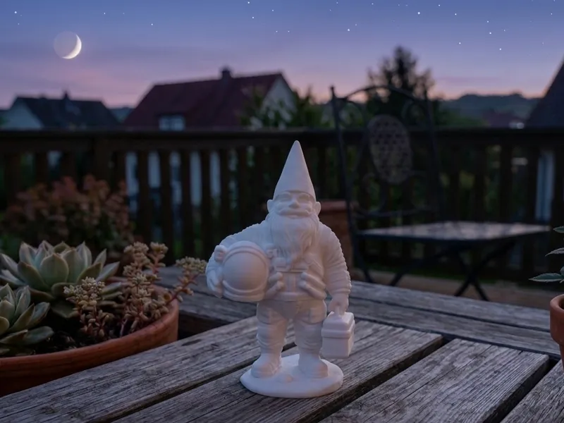 Astronauten - Gartenzwerg
