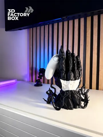 Soporte: Gaming Controller Stand - Inspired by Venom FanArt — vista de referencia 5
