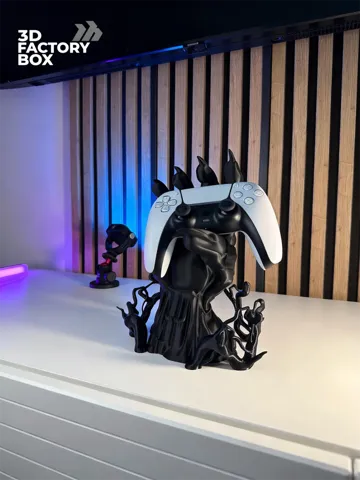 Soporte: Gaming Controller Stand - Inspired by Venom FanArt — vista de referencia 4