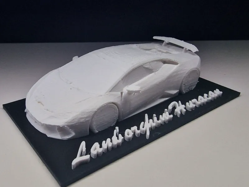 Lamborghini Huracan Statue - Wall Art 