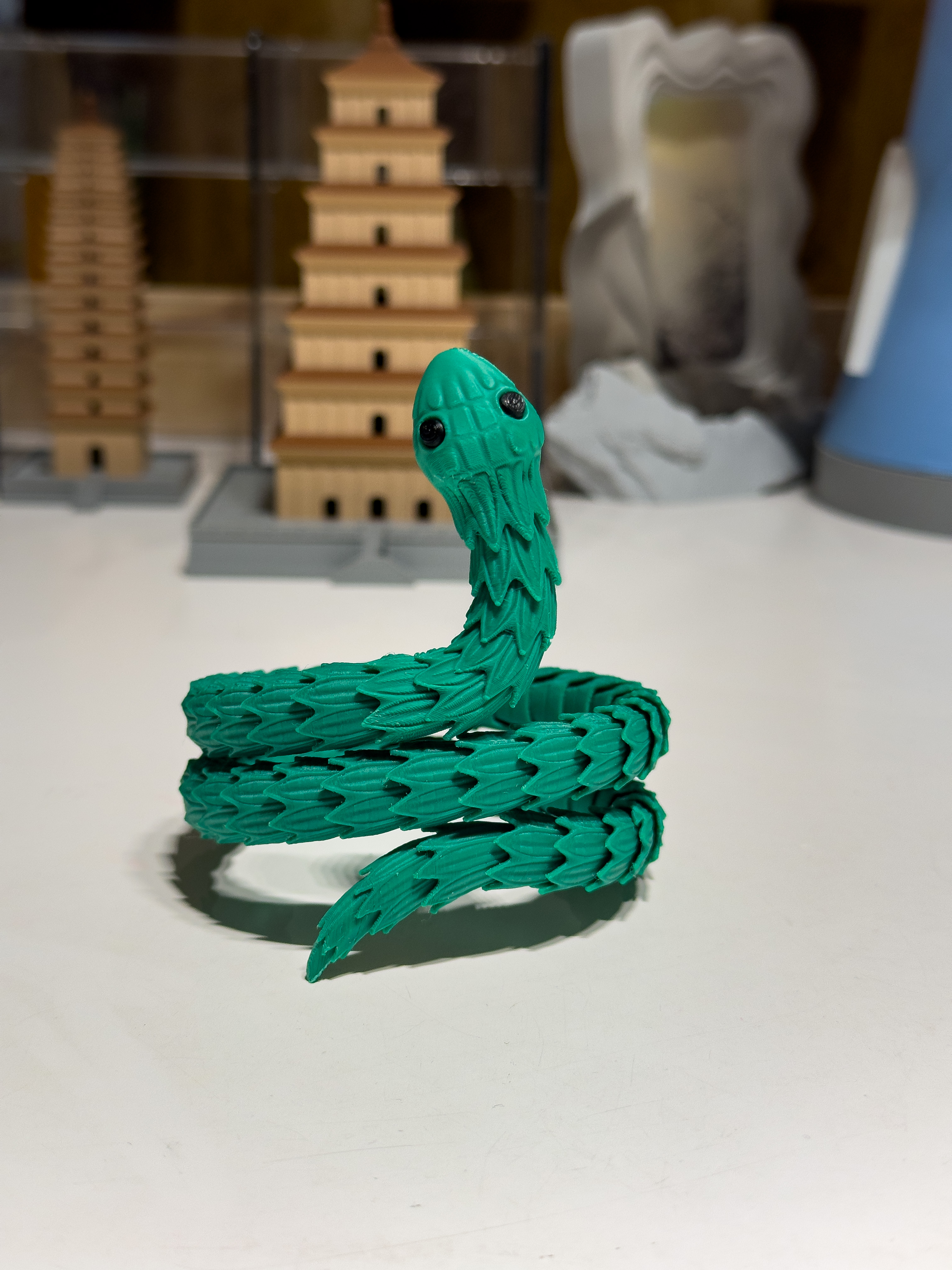 Miniatura 2 do modelo 3D 多变拼接蛇形手镯