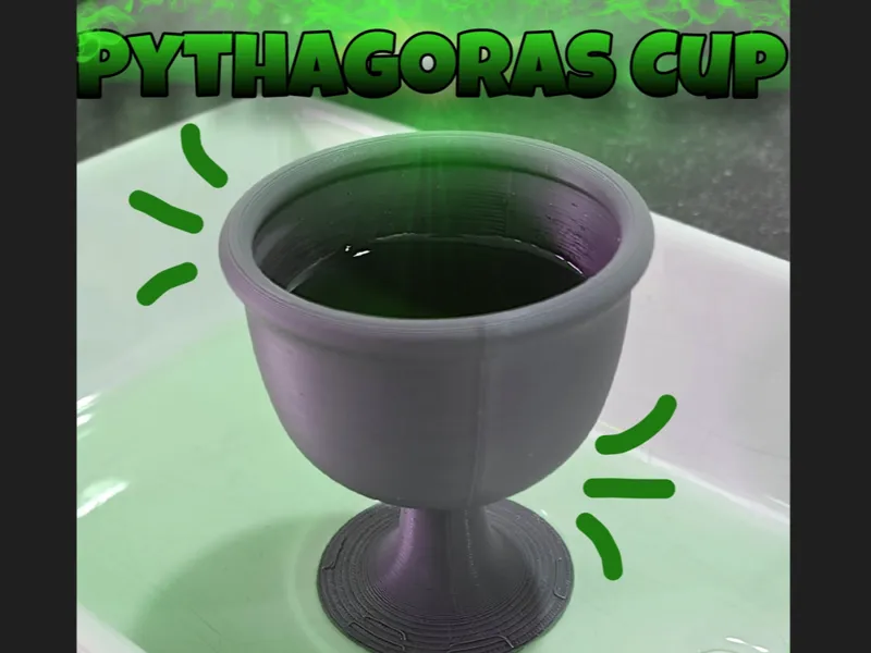 Pythagoras Cup | ''The Greedy cup''
