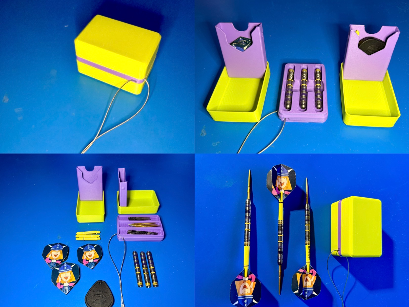 ultra compact magnetic Darts Case XS