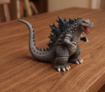 Figura decorativa: Godzilla Figure | Kaiju — vista de referencia 3